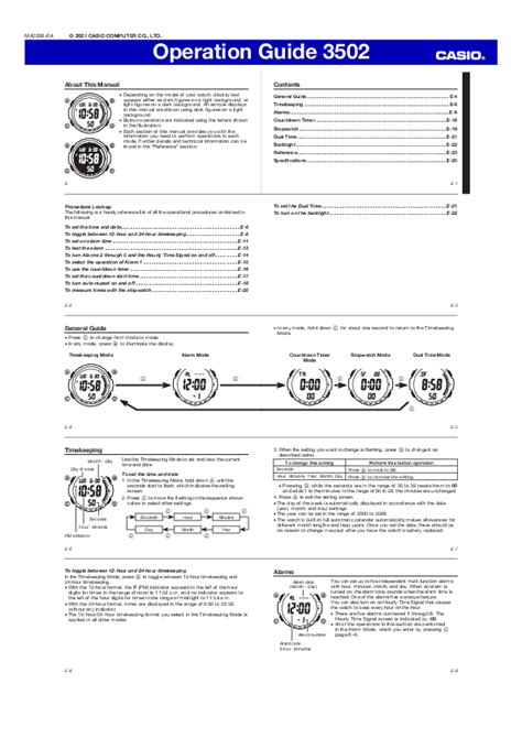 Operation Guide 3502 .